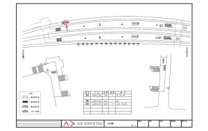 近鉄／石切駅／奈良線／№004、位置図