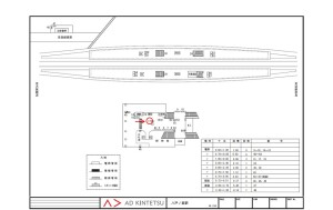 近鉄／八戸ノ里駅／奈良線／№017、位置図