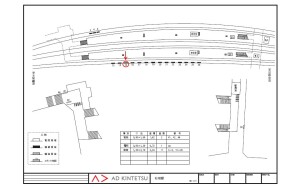 近鉄／石切駅／奈良線／№015、位置図