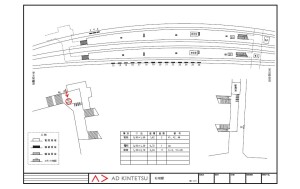 近鉄／石切駅／奈良線／№042、位置図