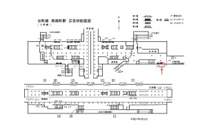 Osaka／Metro（大阪メトロ）　南森町駅／谷町線№2-211№211、位置図