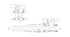 近鉄／瓢箪山駅／／№48駅看板・駅広告、位置図