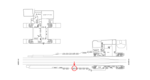 近鉄／瓢箪山駅／／№53駅看板・駅広告、位置図