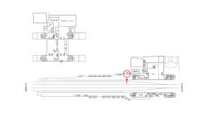 近鉄／瓢箪山駅／／№14、位置図