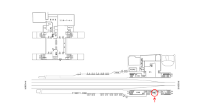 近鉄／瓢箪山駅／／№30駅看板・駅広告、位置図