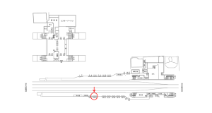 近鉄／瓢箪山駅／／№56駅看板・駅広告、位置図