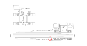 近鉄／瓢箪山駅／／№46駅看板・駅広告、位置図