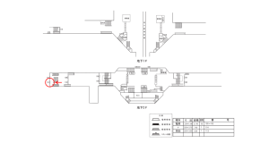 近鉄／近鉄日本橋駅／／№112駅看板・駅広告、位置図