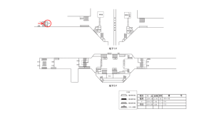 近鉄／近鉄日本橋駅／／№114駅看板・駅広告、位置図