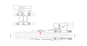 近鉄／瓢箪山駅／／№7駅看板・駅広告、位置図