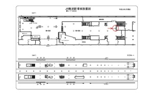 JR　JR難波駅／／№2015、位置図