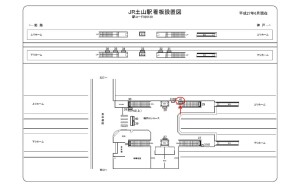 JR　土山駅／／№041、位置図