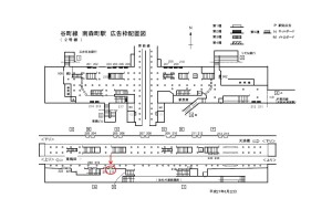 Osaka／Metro（大阪メトロ）　南森町駅／谷町線№1-217№217、位置図