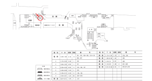 近鉄／大阪上本町駅／／№309駅看板・駅広告、位置図