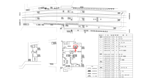 近鉄／生駒駅／／№148駅看板・駅広告、位置図