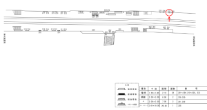 近鉄／大阪上本町駅／／№227駅看板・駅広告、位置図