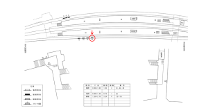 近鉄／石切駅／／№16駅看板・駅広告、位置図