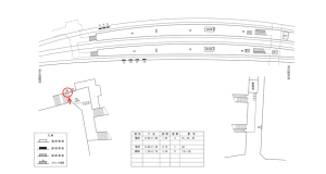 近鉄／石切駅／／№46駅看板・駅広告、位置図