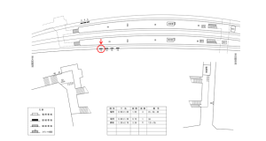 近鉄／石切駅／／№13駅看板・駅広告、位置図