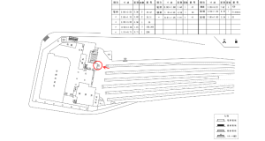 近鉄／大阪上本町駅／／№25駅看板・駅広告、位置図