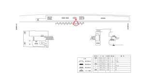 近鉄／富雄駅／／№21駅看板・駅広告、位置図