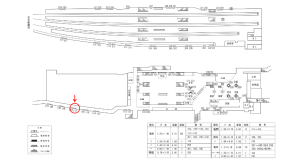 近鉄／近鉄奈良駅／／№117駅看板・駅広告、位置図