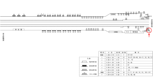 近鉄／新大宮駅／／№112駅看板・駅広告、位置図