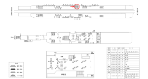 近鉄／近鉄八尾駅／／№60駅看板・駅広告、位置図