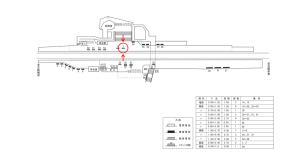 近鉄／菖蒲池駅／／№2駅看板・駅広告、位置図