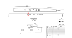 近鉄／東生駒駅／／№48駅看板・駅広告、位置図