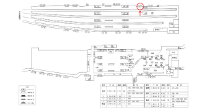 近鉄／近鉄奈良駅／／№232駅看板・駅広告、位置図