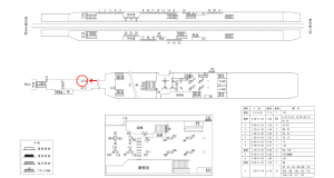 近鉄／近鉄八尾駅／／№70駅看板・駅広告、位置図