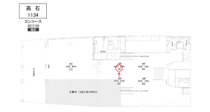 南海／高石駅／／№4211駅看板・駅広告、位置図