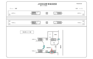 JR　京田辺駅／／№003、位置図