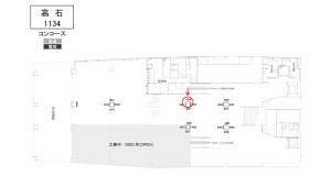 南海／高石駅／／№4208駅看板・駅広告、位置図