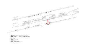 京阪　中之島駅／№4-150№150駅看板・駅広告、位置図