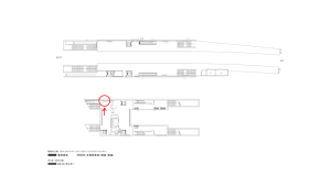 京阪　河内森駅／№9-500№500駅看板・駅広告、位置図