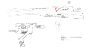 京阪　光善寺駅／№1-180№180駅看板・駅広告、位置図