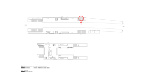 京阪　河内森駅／№2-140№140駅看板・駅広告、位置図