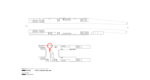 京阪　河内森駅／№1-130№130駅看板・駅広告、位置図