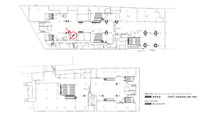 京阪　守口市駅／№4-130№130駅看板・駅広告、位置図