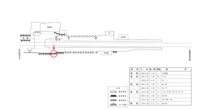 近鉄／近鉄郡山駅／／№42駅看板・駅広告、位置図