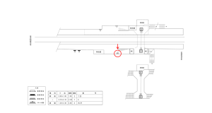 近鉄／八木西口駅／／№23駅看板・駅広告、位置図