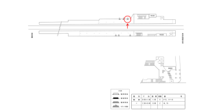 近鉄／東寺駅／／№13駅看板・駅広告、位置図