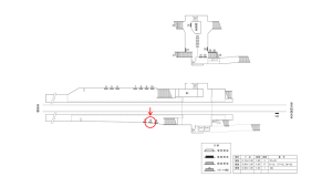 近鉄／興戸駅／／№18駅看板・駅広告、位置図