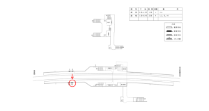 近鉄／木津川台駅／／№13駅看板・駅広告、位置図