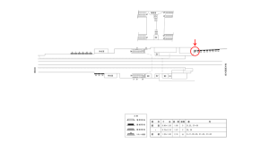 近鉄／富野荘駅／／№41駅看板・駅広告、位置図