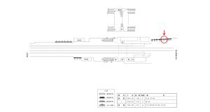 近鉄／富野荘駅／／№51駅看板・駅広告、位置図