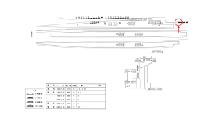 近鉄／河内長野駅／／№33駅看板・駅広告、位置図