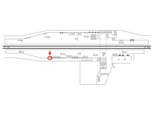 阪急　岡本駅／／№111、位置図